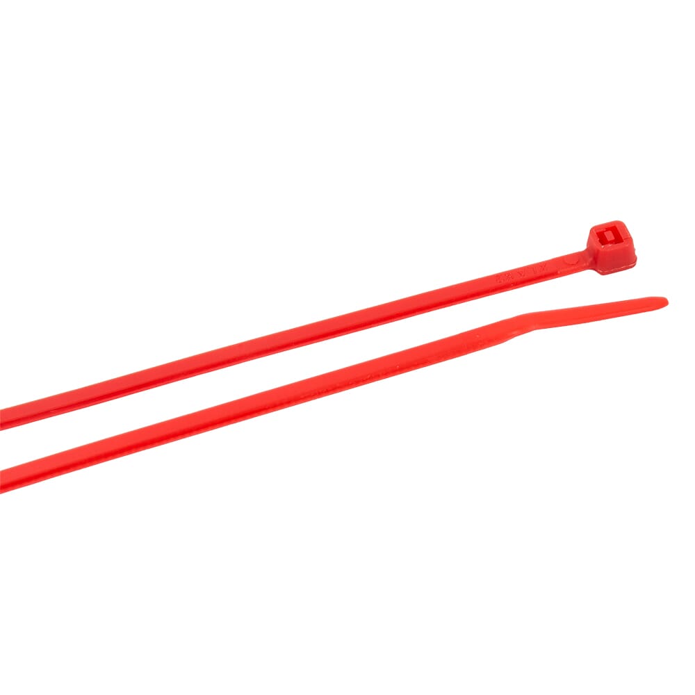 62003 Cable Ties, 4 in Red Ultra L